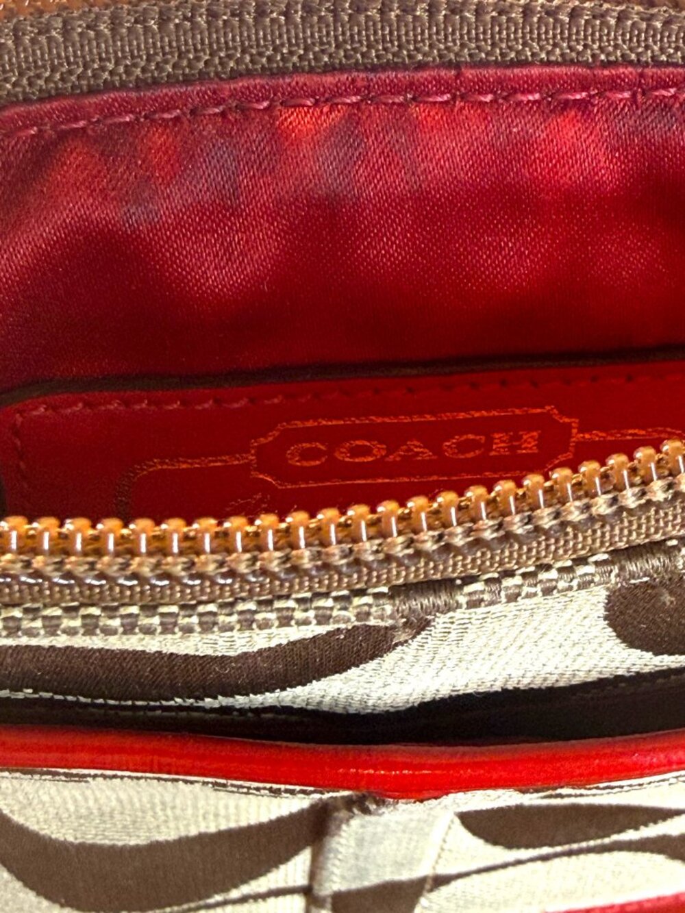 Coach Signature Stripe Swingpack Crossbody Shoulder Bag - Picture 15 of 16